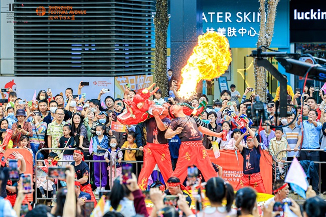 约500万人次围观深圳节日大道，第六届深圳非遗周主会场火爆出圈第10张