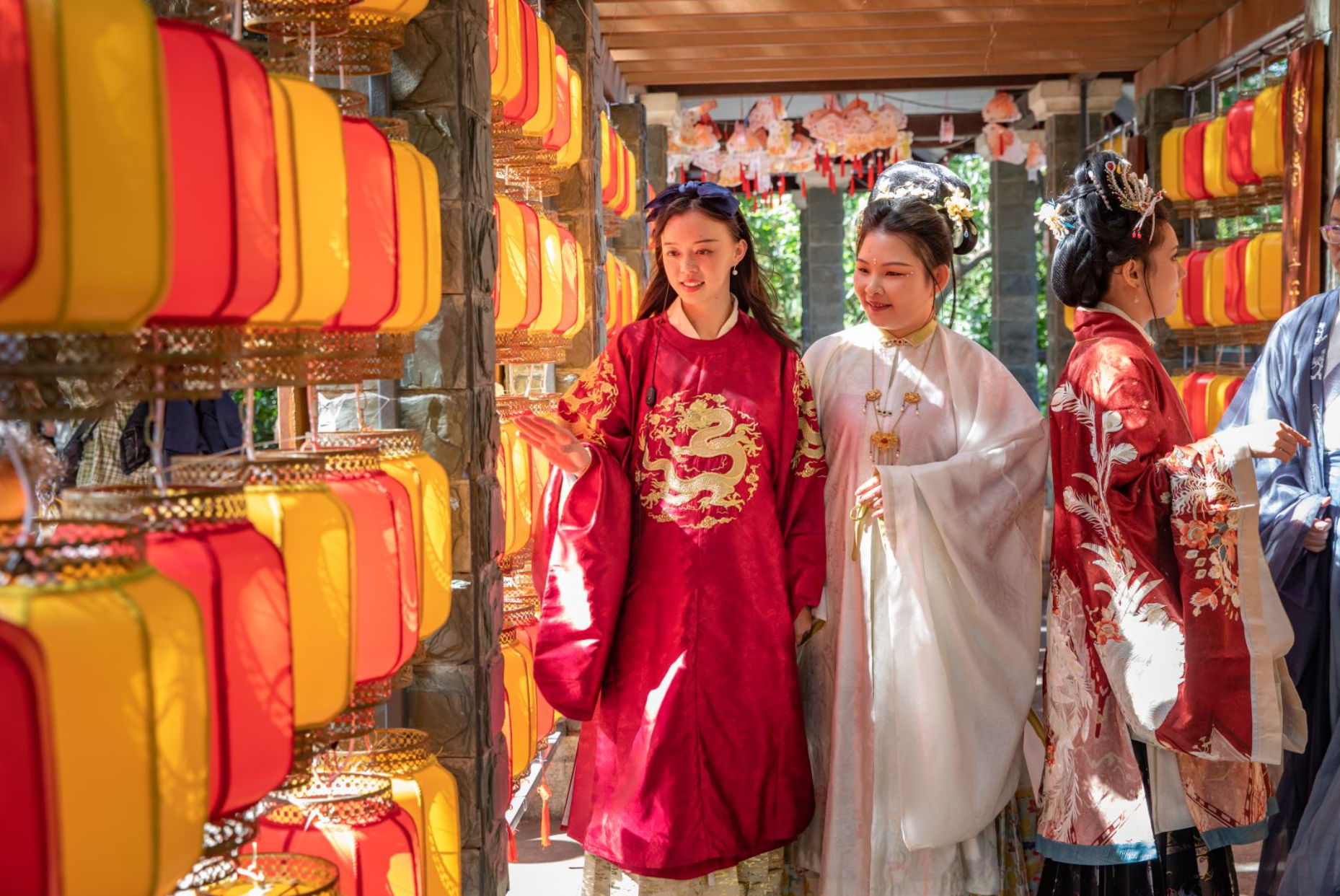 共赴汉服盛会，弘扬传统文化！广州白云山汉服节启动第4张