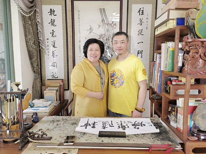 省文促会领导于番禺林荫堂国艺院进行传统文化交流第5张