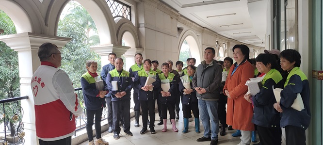 慰问环卫工活动在广州博爱轩举行第6张