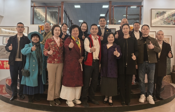 马来西亚马中传统文化总会一行到访广州花都刘锋博物馆参观交流
