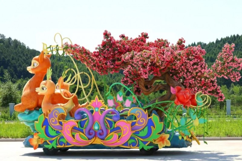绿脉·金林“寻迹金祖·林海千年”森林节花车巡游盛大开幕第5张