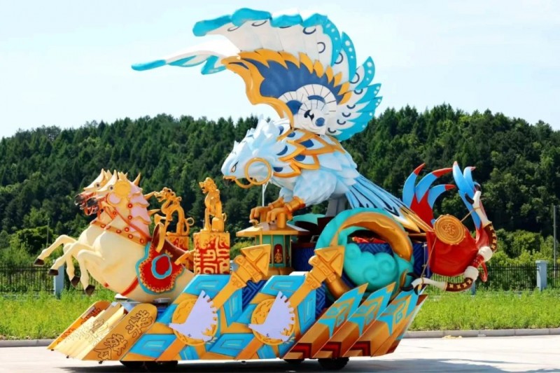 绿脉·金林“寻迹金祖·林海千年”森林节花车巡游盛大开幕第6张