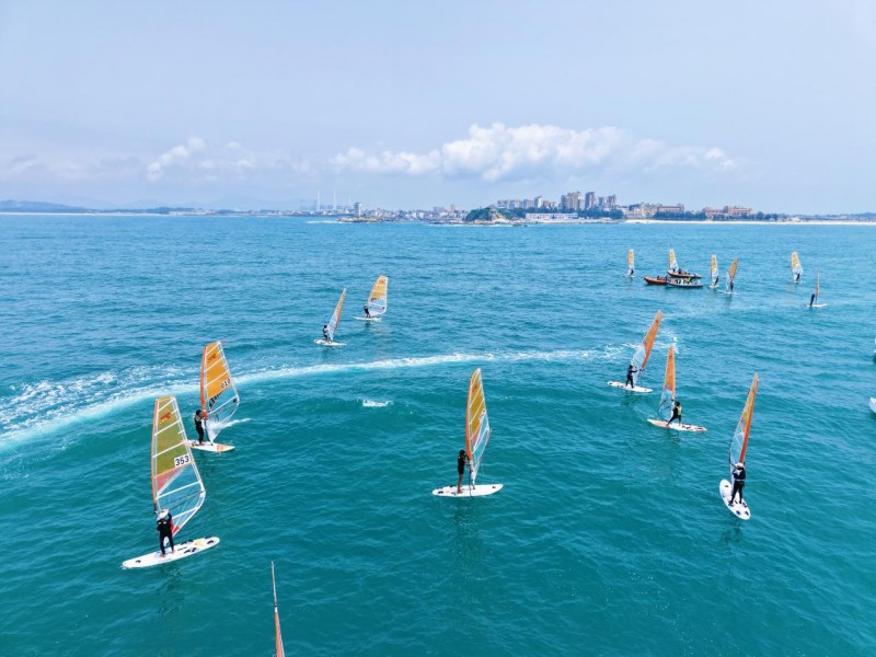 逐浪汕尾红海湾!广东省第十七届运动会帆船比赛正式开赛第3张