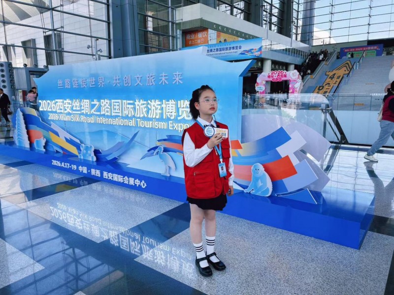丝路小记者闪耀2026西安丝路旅博会 沉浸式研学传承丝路文明第8张