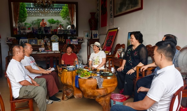 画一世界公益交流在大埔博爱轩举行 以书画艺术传递正能量第2张