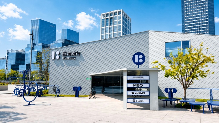 蓝莓骑行与BROMPTON折叠自行车达成战略合作 BROMPTON Hire亚洲首个自助折叠车租赁柜落地上海西岸第5张